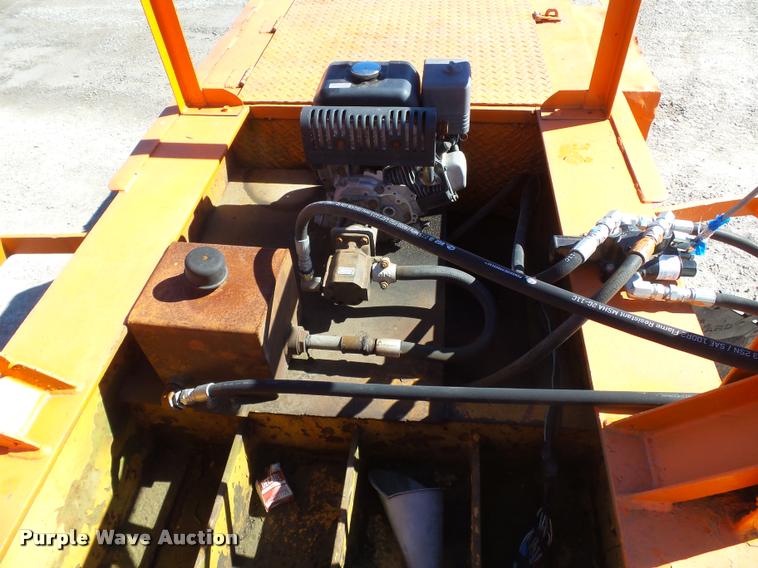 image for item K3346 1969 Com-Camp drop deck equipment trailer