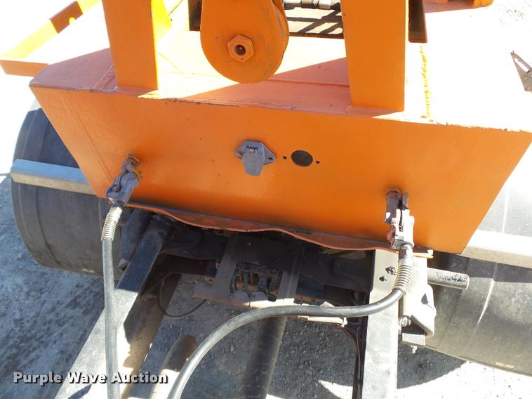 image for item K3346 1969 Com-Camp drop deck equipment trailer