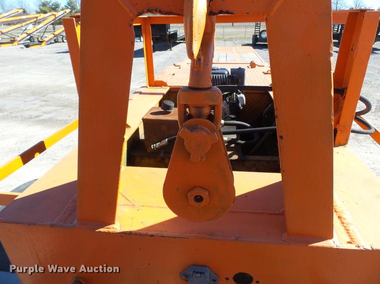 image for item K3346 1969 Com-Camp drop deck equipment trailer