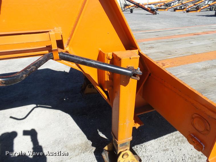 image for item K3346 1969 Com-Camp drop deck equipment trailer