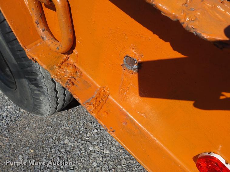 image for item K3346 1969 Com-Camp drop deck equipment trailer