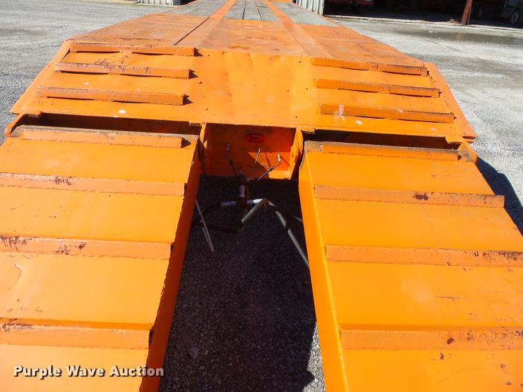 image for item K3346 1969 Com-Camp drop deck equipment trailer