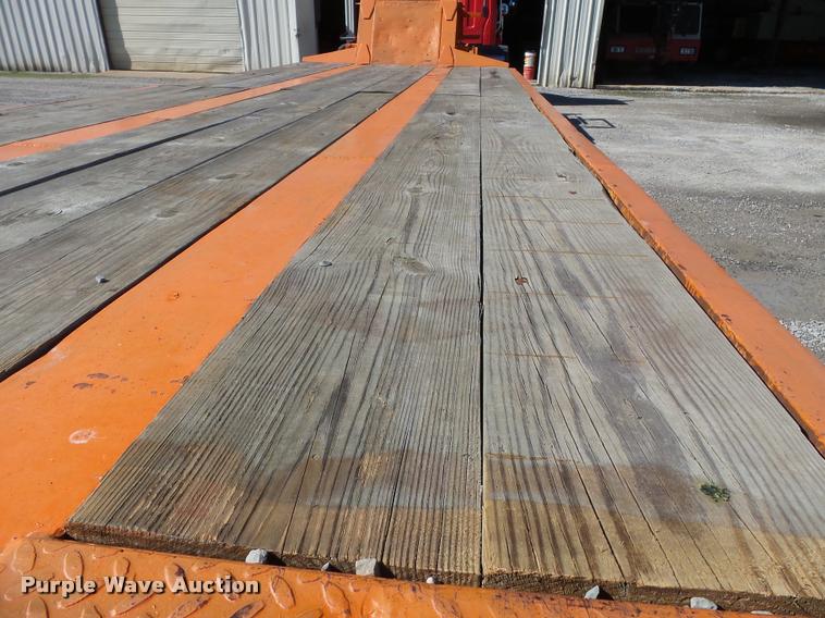 image for item K3346 1969 Com-Camp drop deck equipment trailer