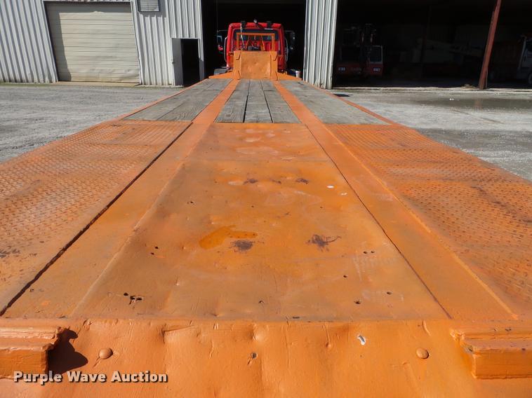 image for item K3346 1969 Com-Camp drop deck equipment trailer