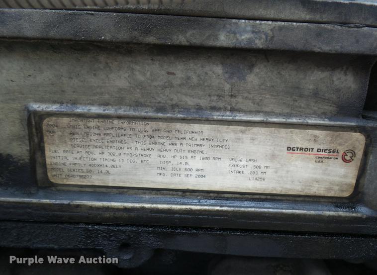 image for item K5767 2005 Freightliner Columbia semi truck