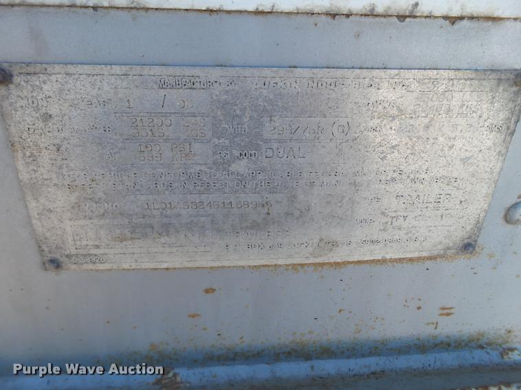 image for item L1625 2006 Lufkin dry van trailer