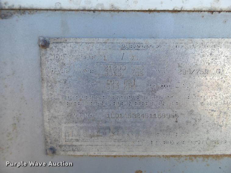 image for item L1625 2006 Lufkin dry van trailer