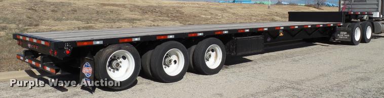 image for item L1629 2015 Utility Trailers drop deck trailer