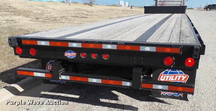 image for item L1629 2015 Utility Trailers drop deck trailer