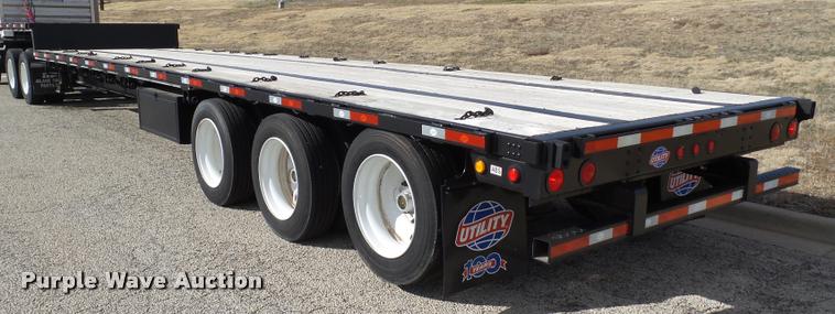 image for item L1629 2015 Utility Trailers drop deck trailer