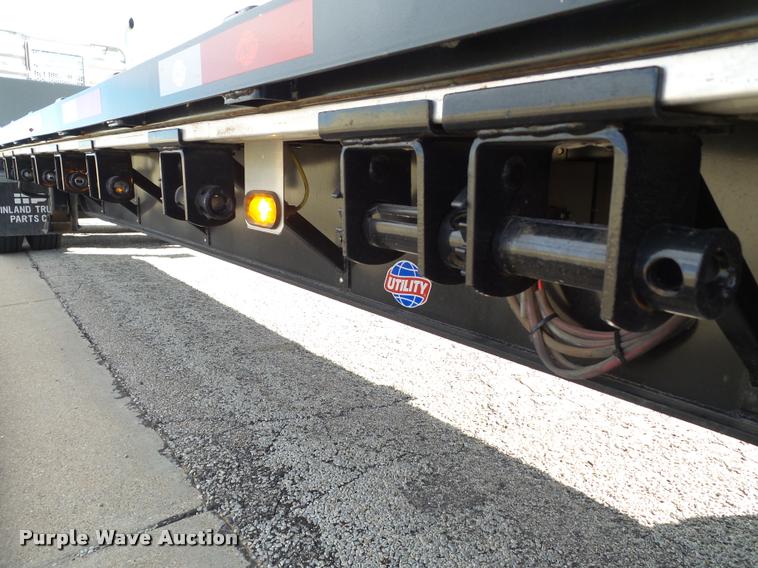 image for item L1629 2015 Utility Trailers drop deck trailer