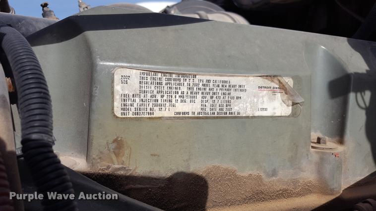 image for item L1641 2003 Freightliner Century ST120 semi truck