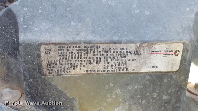 image for item L1642 2003 Freightliner Century ST120 semi truck