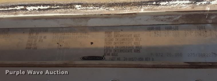 image for item L1642 2003 Freightliner Century ST120 semi truck