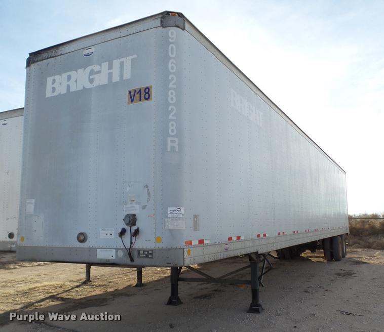 image for item L1649 2001 Lufkin dry van trailer