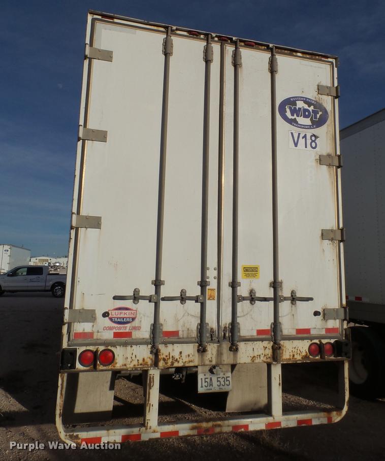 image for item L1649 2001 Lufkin dry van trailer