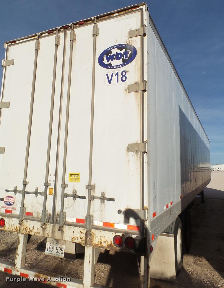 image for item L1649 2001 Lufkin dry van trailer