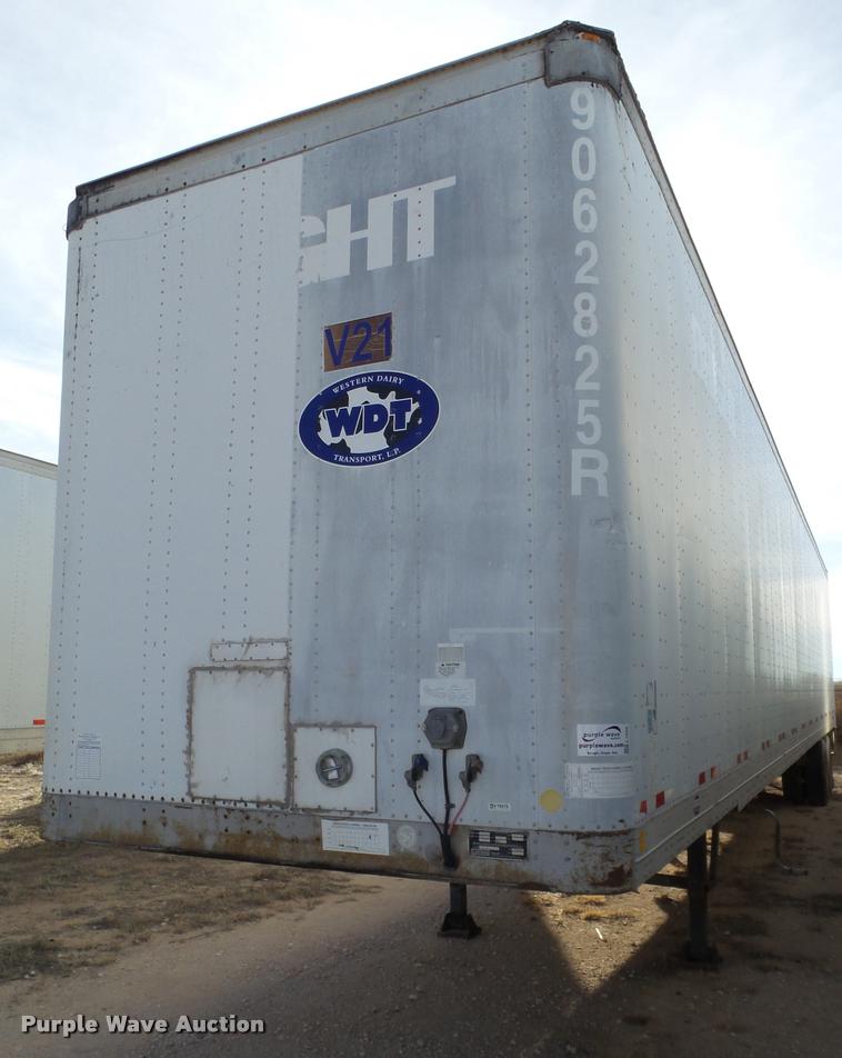 image for item L1652 2001 Lufkin dry van trailer