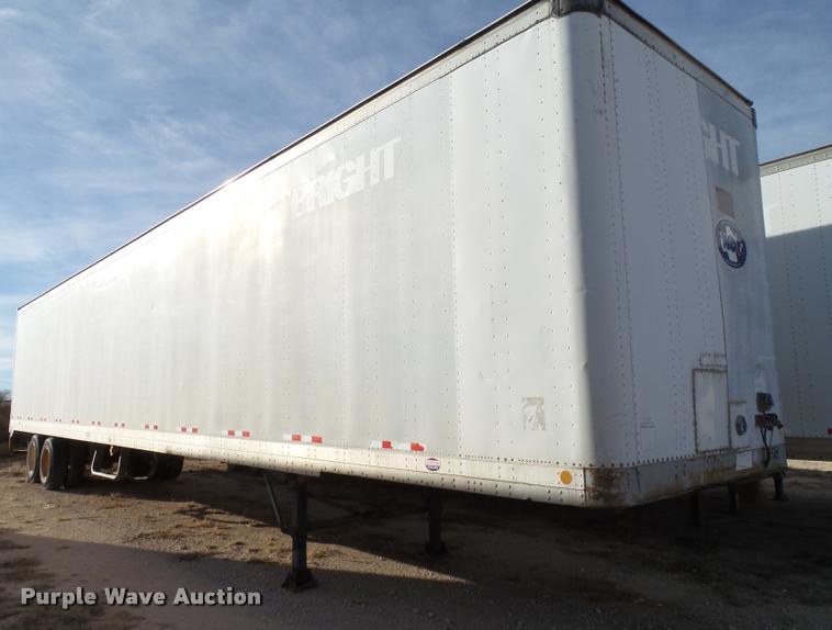 image for item L1652 2001 Lufkin dry van trailer