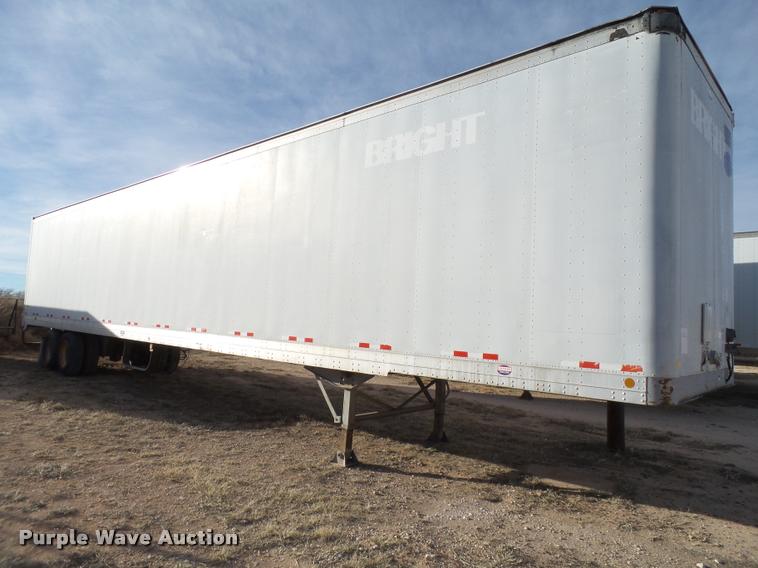 image for item L1653 2001 Lufkin dry van trailer