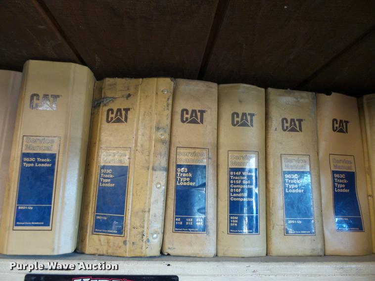 image for item AX9271 Caterpillar service manuals