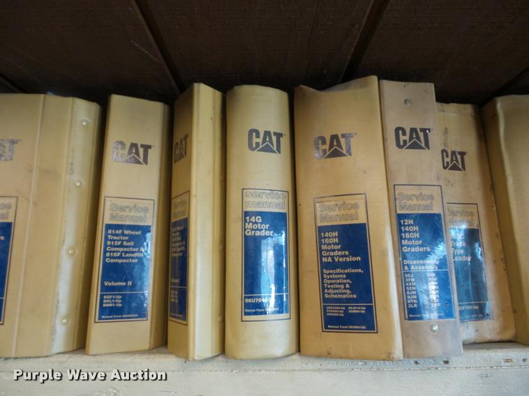 image for item AX9271 Caterpillar service manuals