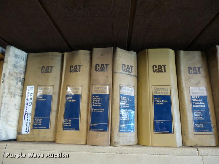 image for item AX9271 Caterpillar service manuals