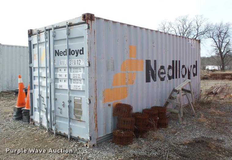 image for item AX9347 Conex storage container