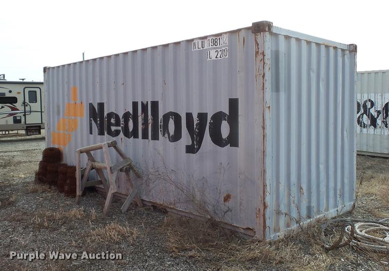 image for item AX9347 Conex storage container