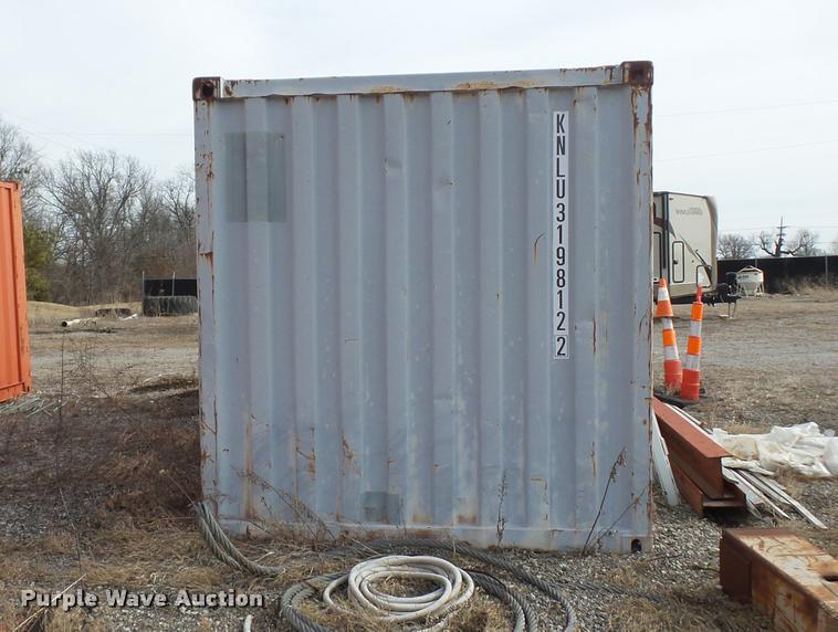 image for item AX9347 Conex storage container