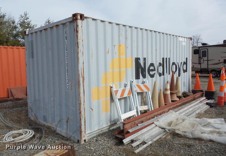 image for item AX9347 Conex storage container