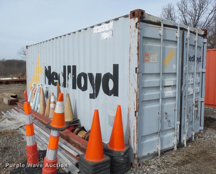 image for item AX9347 Conex storage container