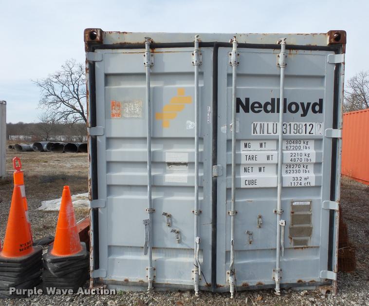 image for item AX9347 Conex storage container