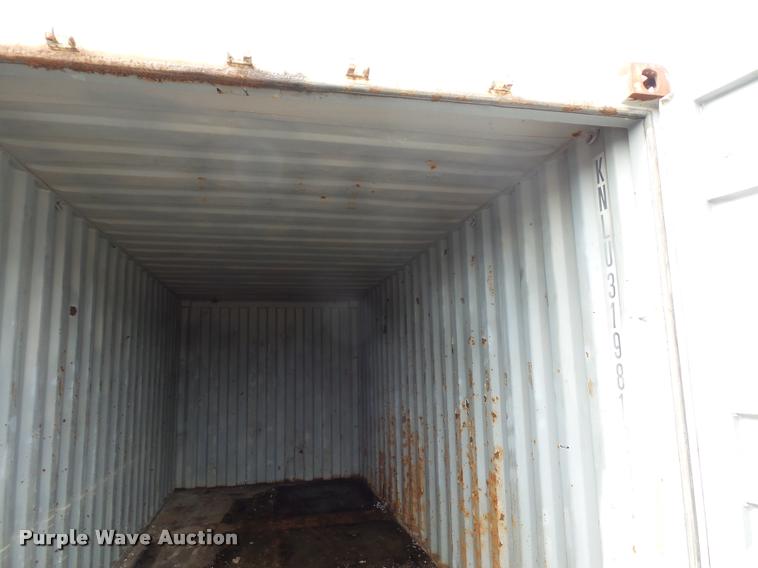 image for item AX9347 Conex storage container