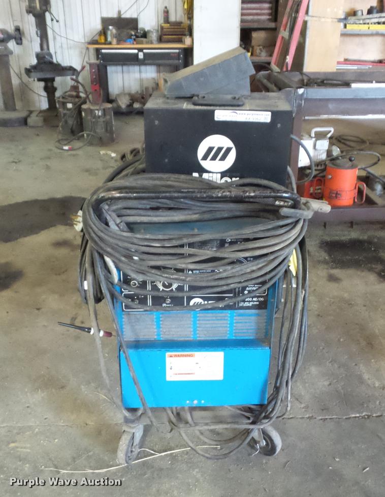 image for item AX9362 Miller Shopmaster 300 AC/DC welder