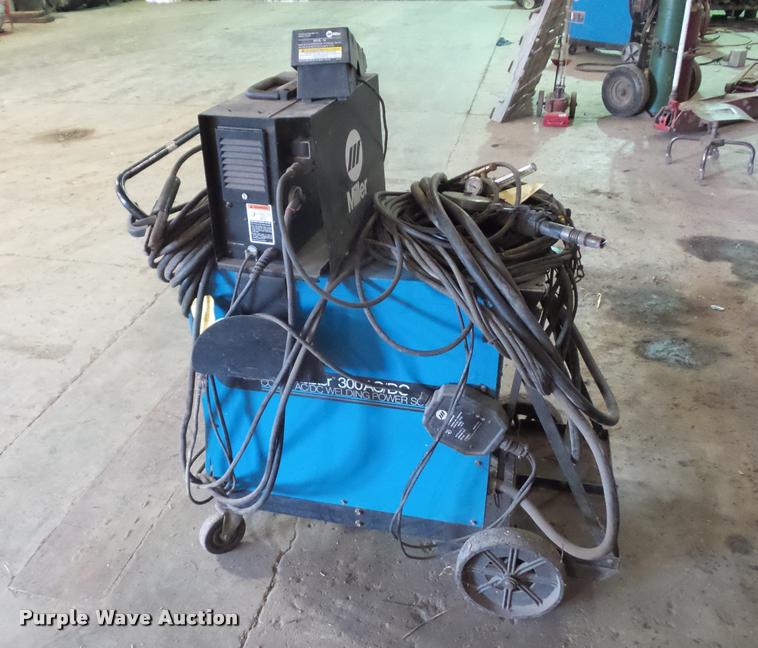 image for item AX9362 Miller Shopmaster 300 AC/DC welder