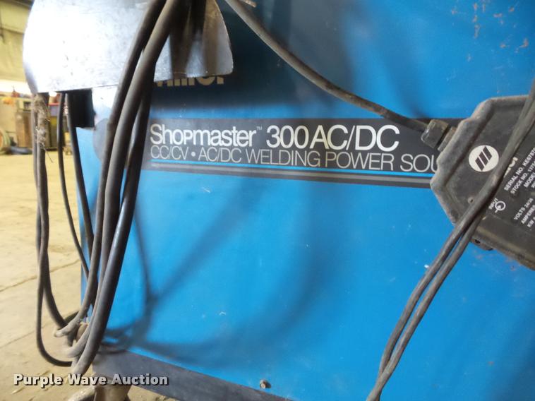 image for item AX9362 Miller Shopmaster 300 AC/DC welder