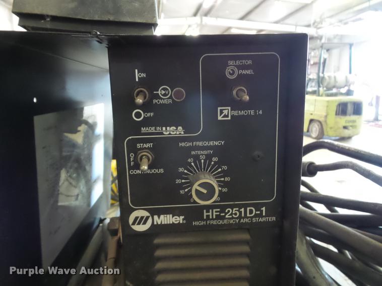 image for item AX9362 Miller Shopmaster 300 AC/DC welder