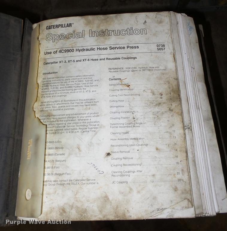 image for item AX9370 Caterpillar 4C9900 hose machine