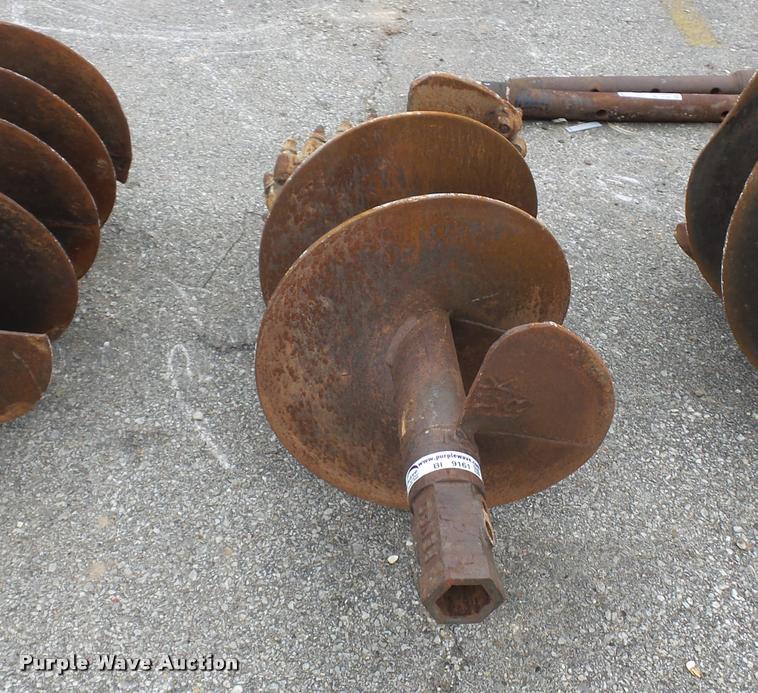 18" auger rock bit in Greenwood, MO Item BI9161 sold Purple Wave