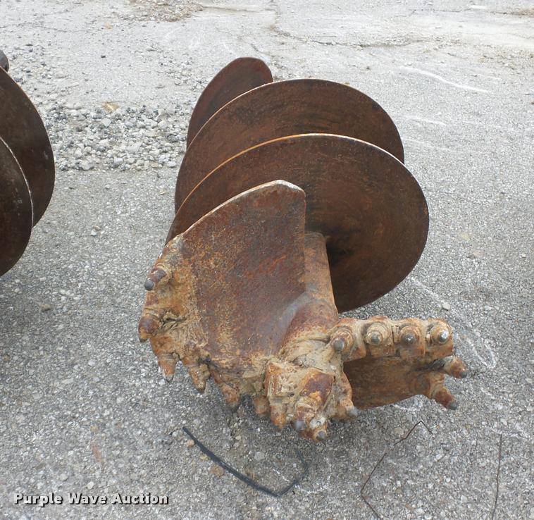 18" auger rock bit in Greenwood, MO Item BI9161 sold Purple Wave
