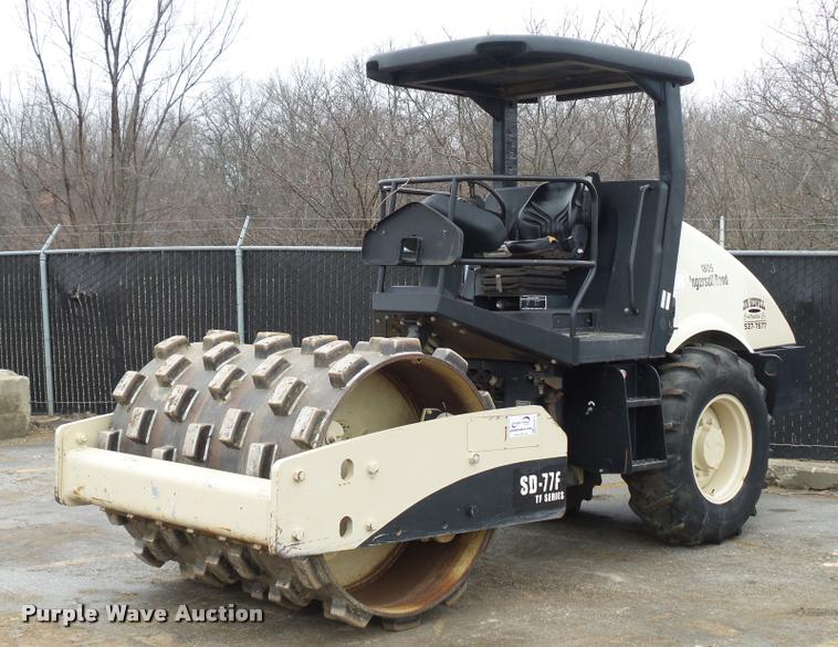image for item DA5877 Ingersoll Rand SD-77F padfoot roller