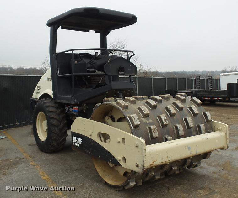 image for item DA5877 Ingersoll Rand SD-77F padfoot roller