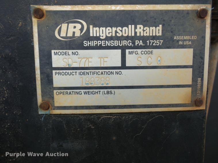 image for item DA5877 Ingersoll Rand SD-77F padfoot roller