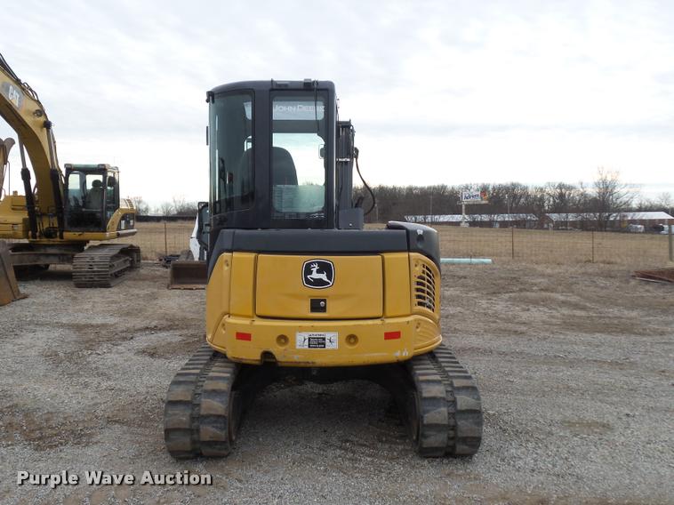 image for item L4539 2011 John Deere 50D compact excavator