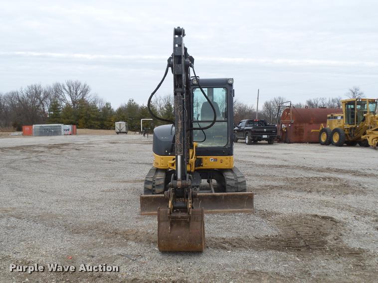 image for item L4539 2011 John Deere 50D compact excavator