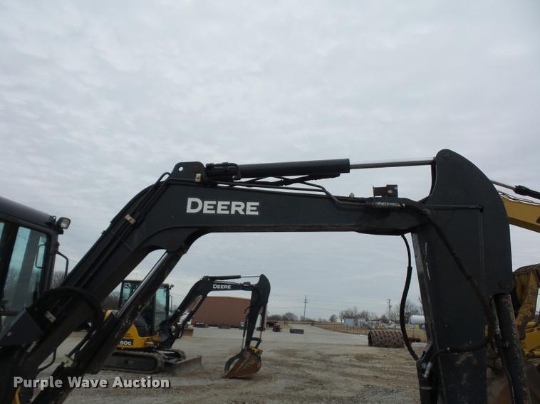 image for item L4539 2011 John Deere 50D compact excavator