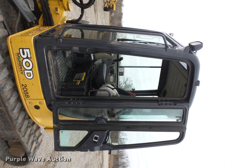 image for item L4539 2011 John Deere 50D compact excavator
