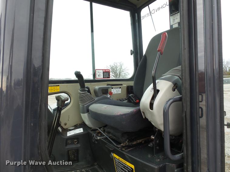 image for item L4539 2011 John Deere 50D compact excavator
