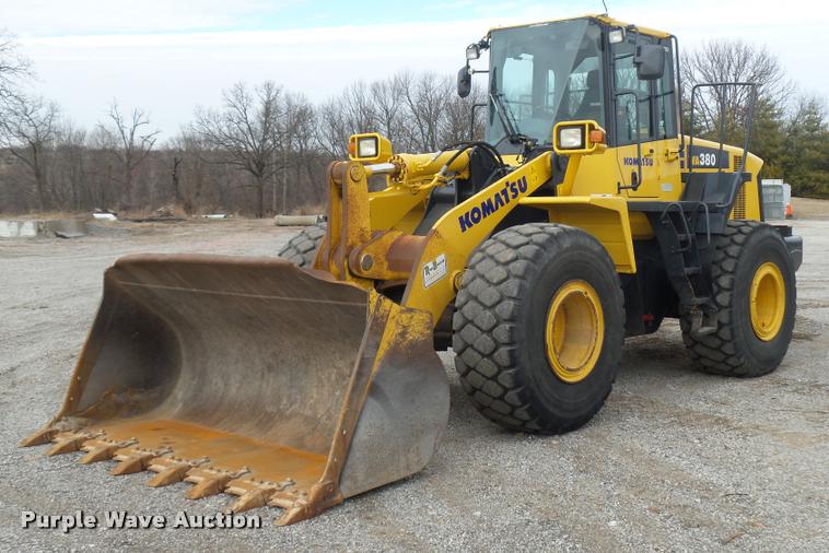 image for item L4544 2007 Komatsu WA380-6 wheel loader